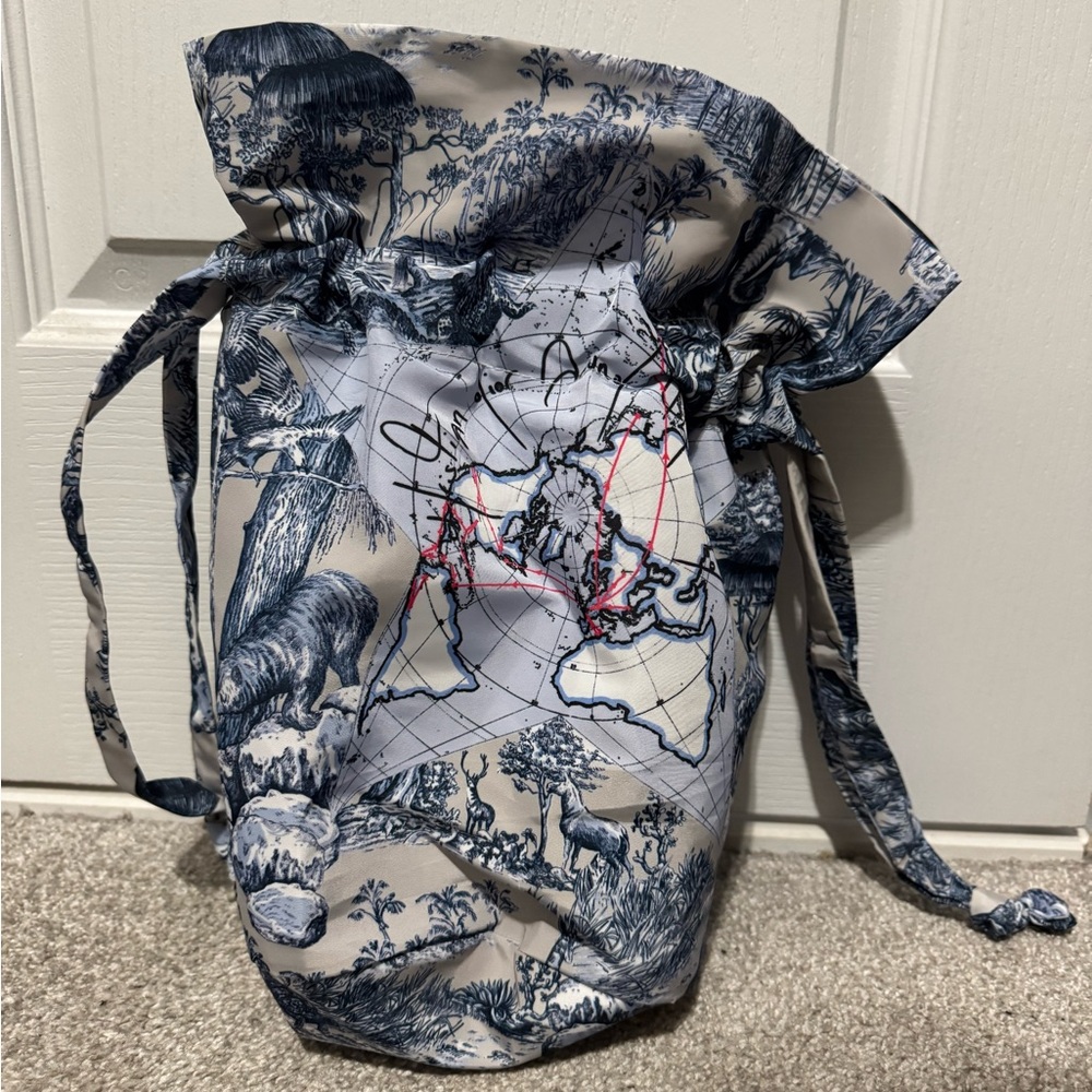 NWOT Dior Drawstring Bag